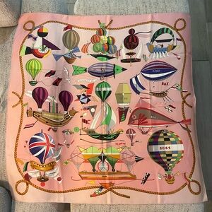 Hermes Silk Scarf - Authentic